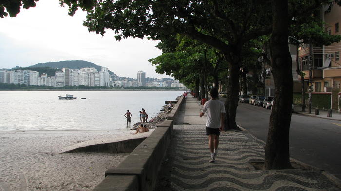 Urca Beach in Rio de Janeiro