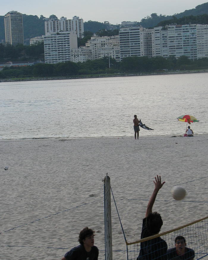 Urca Beach in Rio de Janeiro