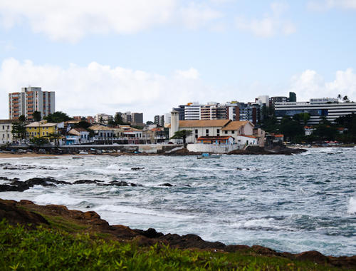 Rio Vermelho Beach in Salvador Bahia