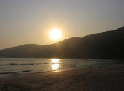 Guarujá Beach in Sao Paulo