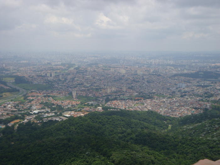 São Paulo view from Jaraguá Peak